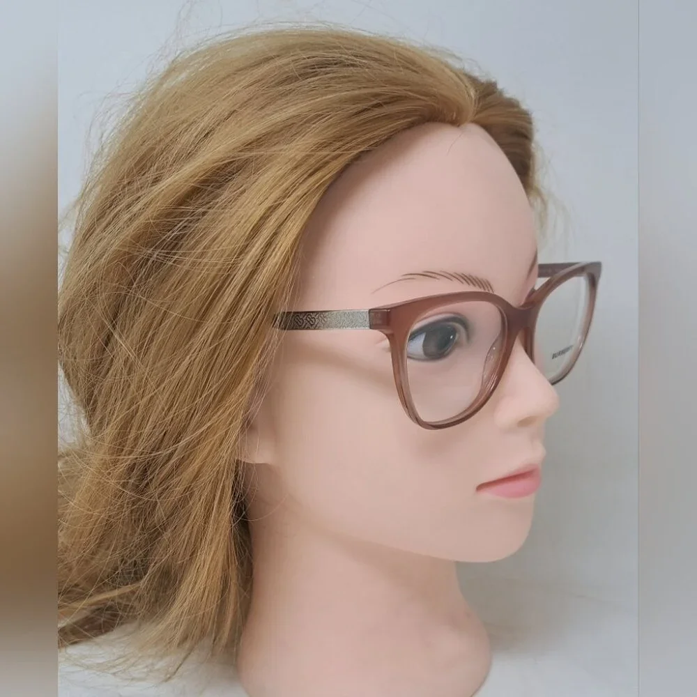 NWT Burberry Women's Charlotte Eye Glasses Frames Brown BE 2333 3173 53-16-140